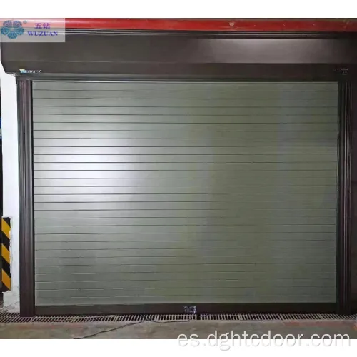 Puerta de obturador de aluminio de aislamiento termal automático
